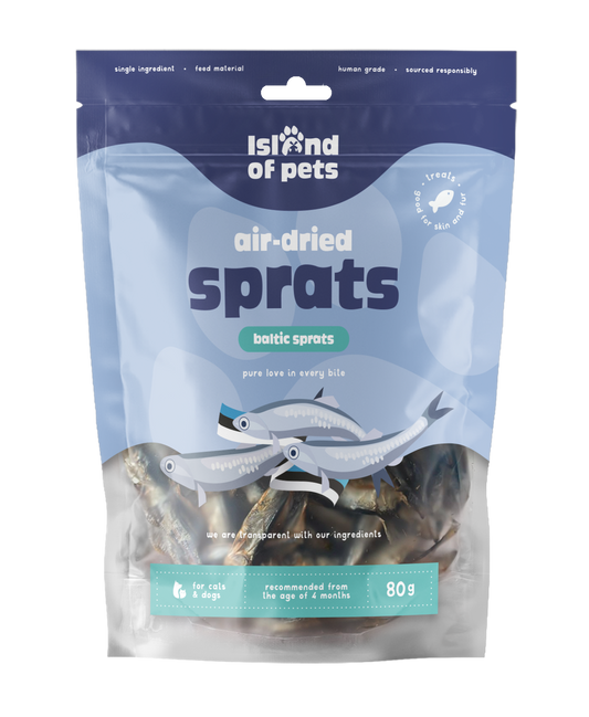 Luftgetrocknete Sprotten 80 g