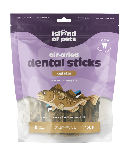 Dorschhaut-Dentalsticks 150 g