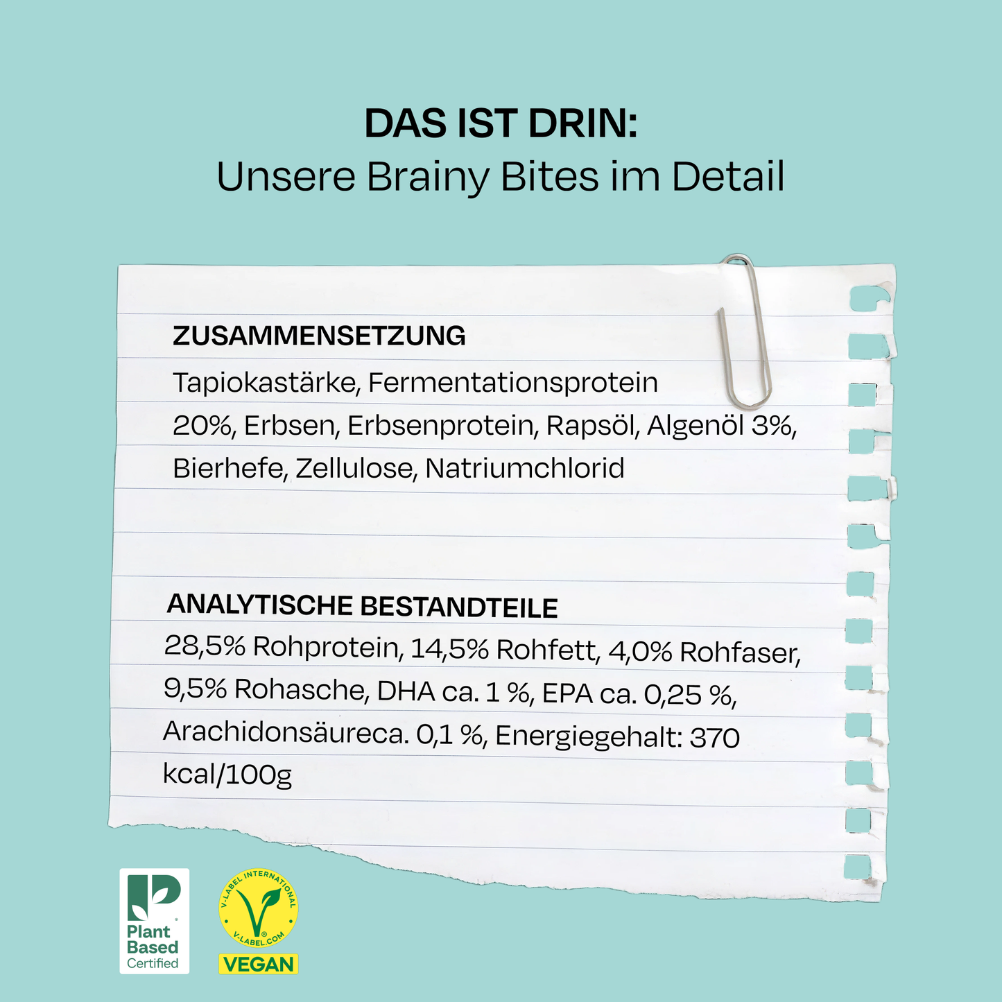 BRAINY BITES 80 g